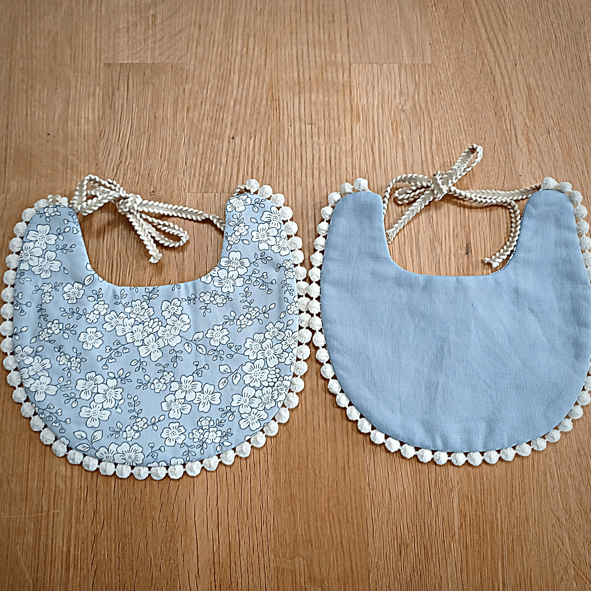 Baby bibs store with ties